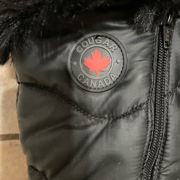 Cougar Canada black  bistro waterproof winter boots size 7​ - Picture 2 of 6